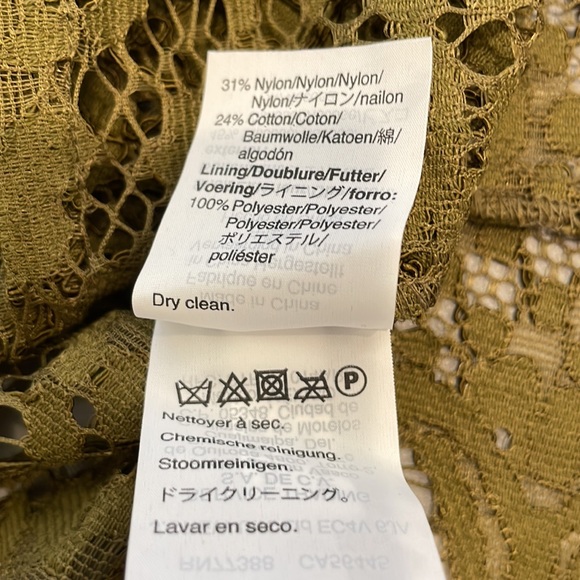 J Crew Lace Blouse in Olive - Picture 15 of 15